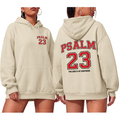Christian Hoodies for Women Psalm 23 Sweatshirt