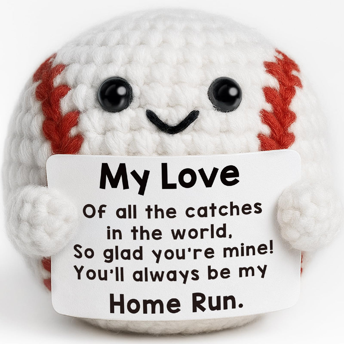 Baseball Gifts for Boys Son Birthday Christmas Positive Crochet Animals