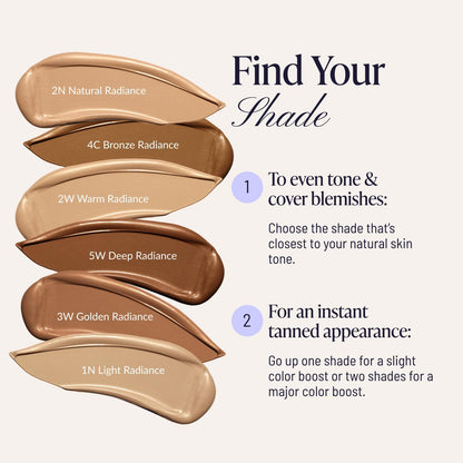 Westmore Beauty Body Coverage Perfector x Blend & Blur Body Brush Kabuki Brush - Waterproof Leg & Body Makeup - Tattoo Cover Up Makeup - 7 Oz Natural Radiance