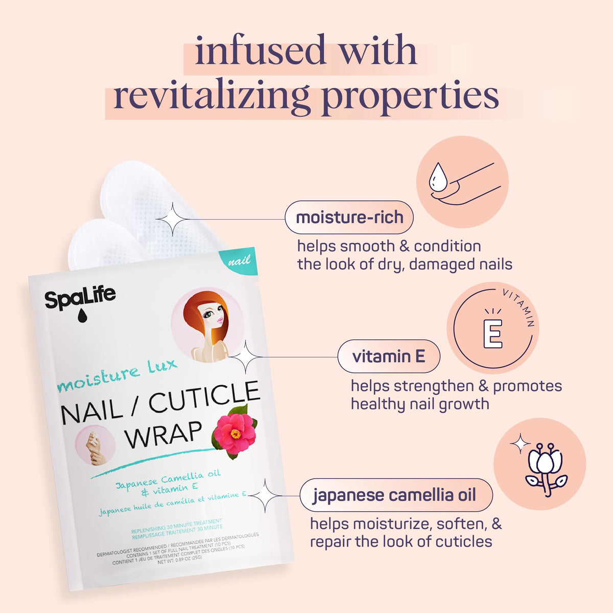 SpaLife Moisturizing Foot Sockies | Foot Mask for Dry Cracked Feet | Tea Tree Oil Softening Booties | Callus Remover Alternative | Self Care Gifts for Women | 8 Pack