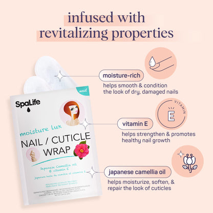 SpaLife Moisturizing Foot Sockies | Foot Mask for Dry Cracked Feet | Tea Tree Oil Softening Booties | Callus Remover Alternative | Self Care Gifts for Women | 8 Pack