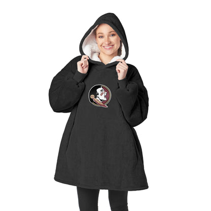 Northwest NCAA unisex-adult Hoodler Oversized Sherpa Pullover
