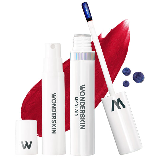 Wonderskin Wonder Blading All Day Lip Stain Peel Off Masque - Long Lasting, Waterproof and Transfer Proof Nude Lip Tint, Matte Finish Peel Off Makeup (Adore Masque)