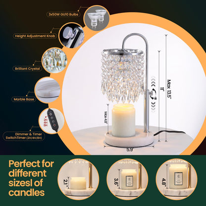 Candle Warmer Lamp with Timer & Dimmer