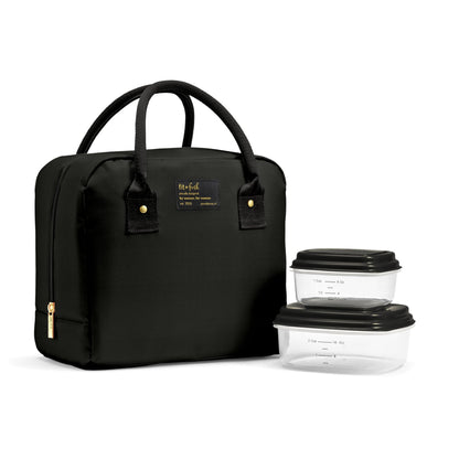 Fit & Fresh Bloomington Lunch Bag for Women - Insulated Large Lunch Box for Work with Containers, Leak-Resistant, Stain-Resistant, Zipper Closure, Cheetah
