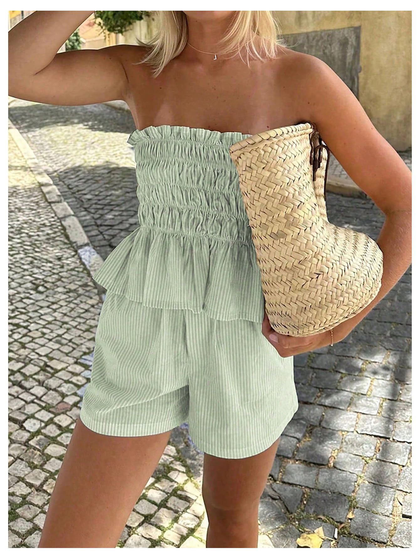 SOLY HUX Women's 2 Piece Vacation Outfit