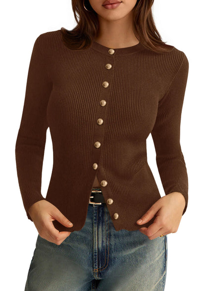 PRETTYGARDEN Women's Fall Lightweight Cardigan Sweaters
