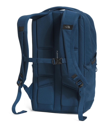 The North Face Jester Everyday Laptop Backpack - Commuter Daypack, Water Repellent, Laptop Sleeve, Lunar Blue/Fizz Lime, One Size
