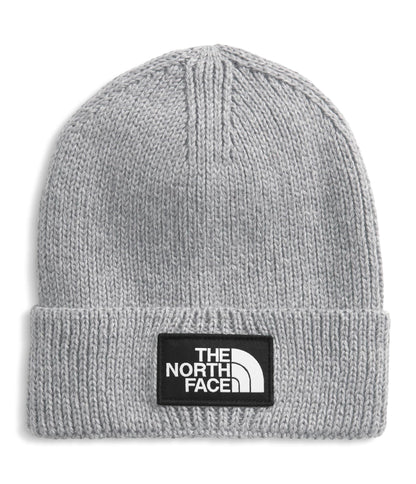 THE NORTH FACE TNF Logo Box Cuffed Beanie | Classic Fit, Rib Knit Winter Hat for Men & Women