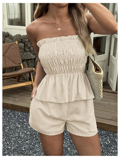 SOLY HUX Women's 2 Piece Vacation Outfit