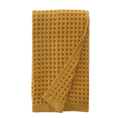 sea me at home Waffle Hand Towel – 100% Turkish Cotton, Quick-Dry, Soft and Absorbent Bathroom Towel (White)