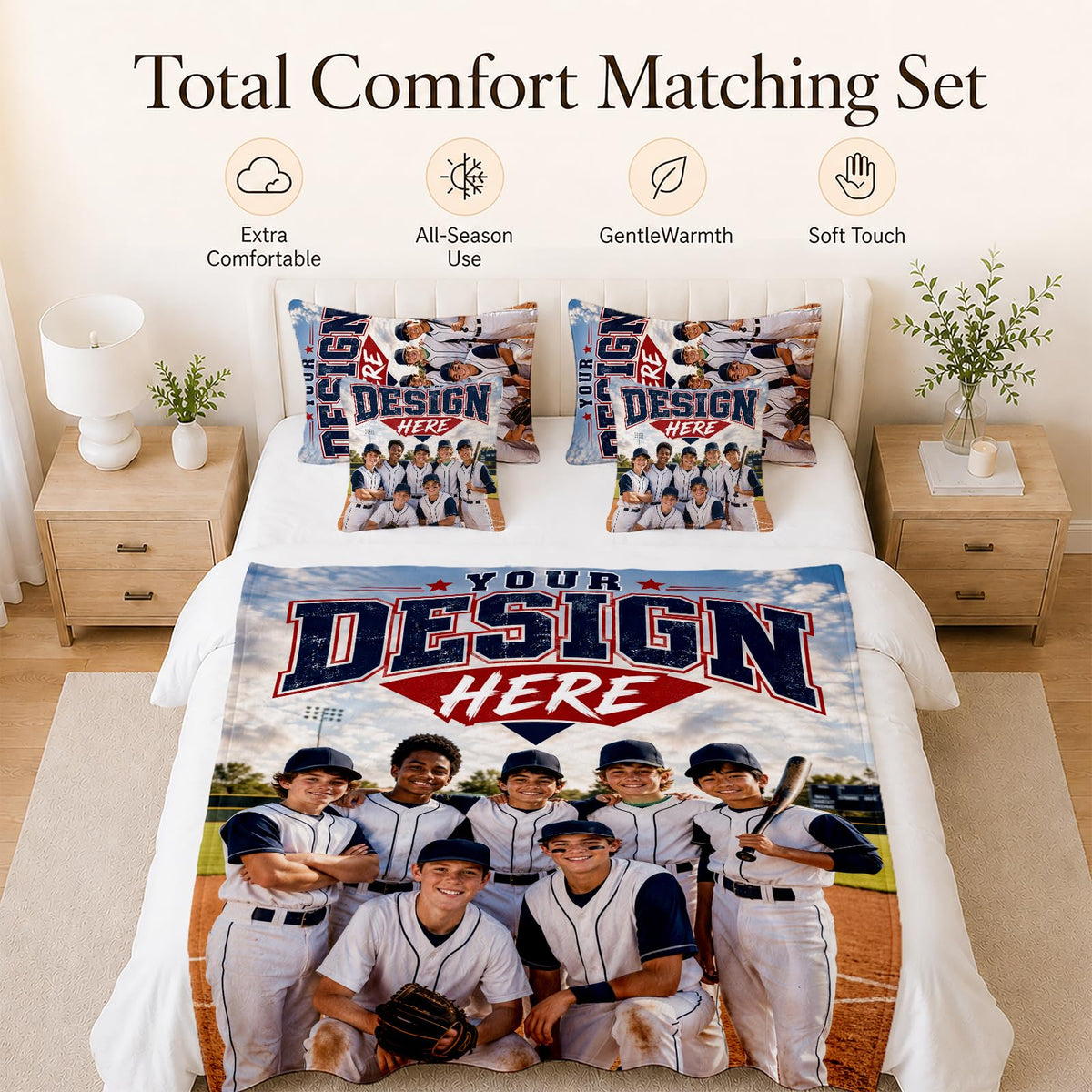Kids Blanket Custom Baseball Blankets, Splashed Ink Throw Bed Travel