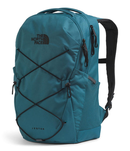 The North Face Jester Everyday Laptop Backpack - Commuter Daypack, Water Repellent, Laptop Sleeve, Lunar Blue/Fizz Lime, One Size