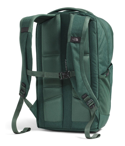 The North Face Jester Everyday Laptop Backpack - Commuter Daypack, Water Repellent, Laptop Sleeve, Lunar Blue/Fizz Lime, One Size