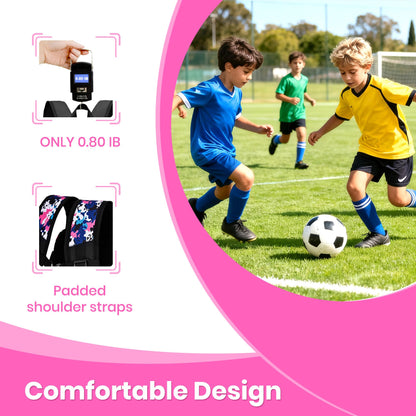 Hsmihair Soccer Bag,Youth Soccer Backpack with Ball and Cleat Compartment