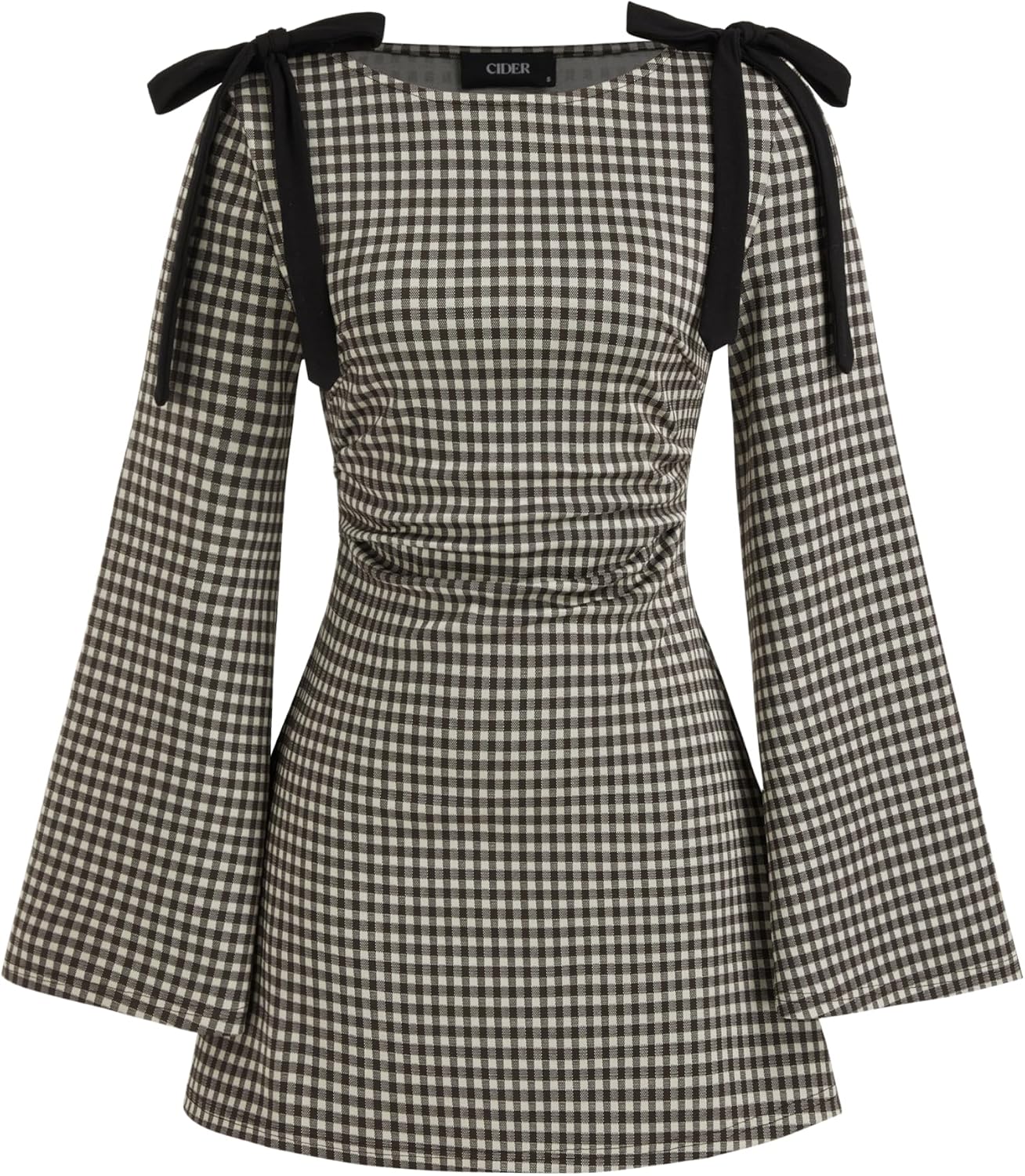 CIDER Gingham Dress for Women