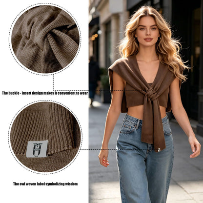 huablo Women's Fashion Knitted Shawl