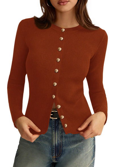 PRETTYGARDEN Women's Fall Lightweight Cardigan Sweaters