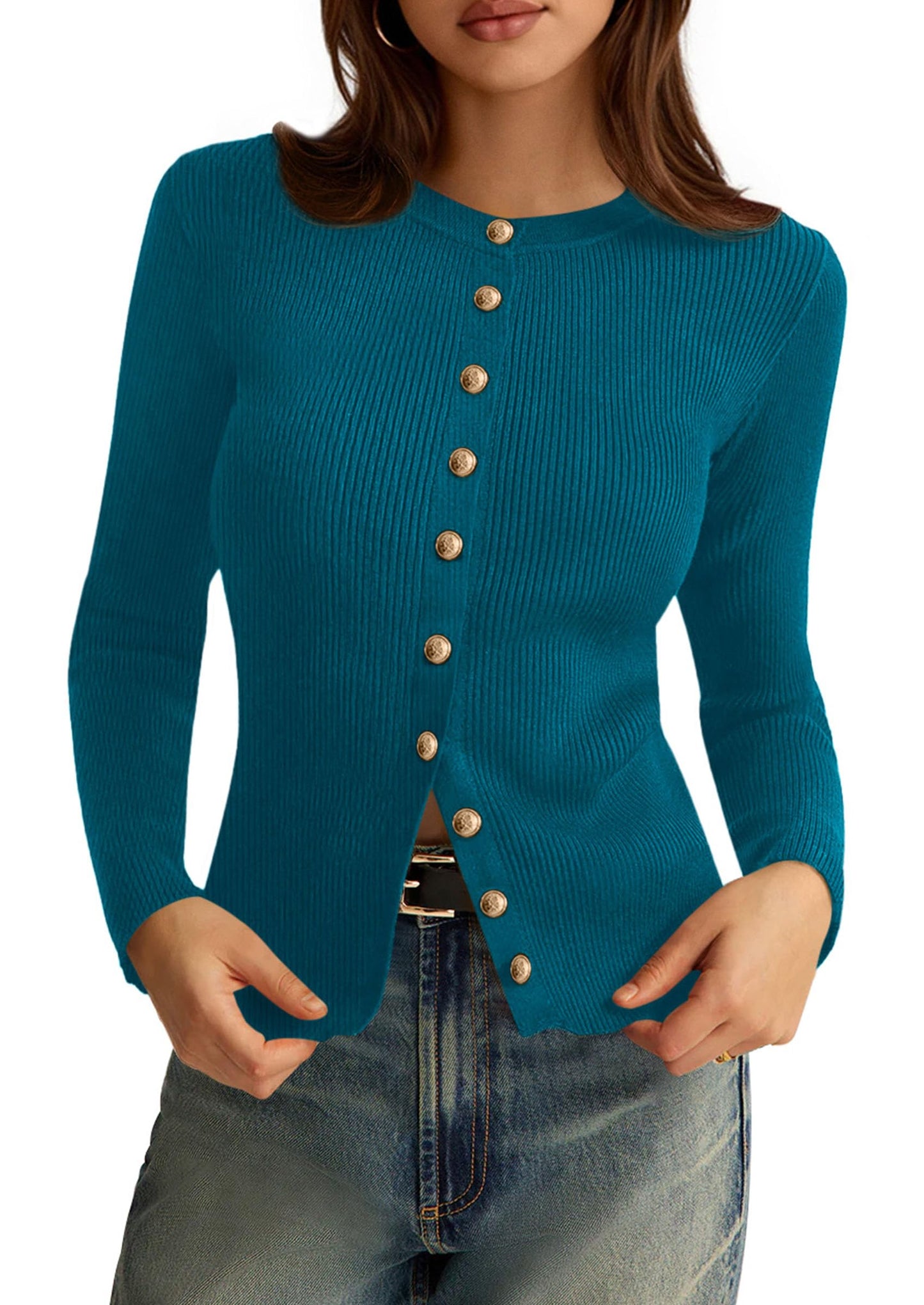 PRETTYGARDEN Women's Fall Lightweight Cardigan Sweaters