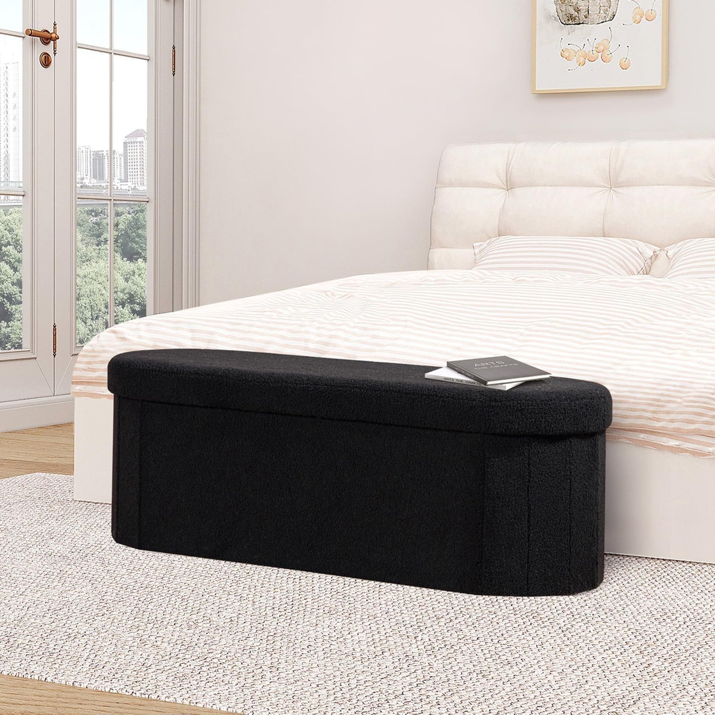 B FSOBEIIALEO Ottoman with Storage