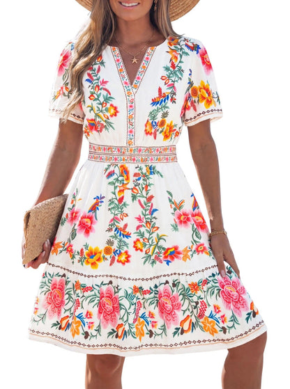 popvil Women Summer Short Dress