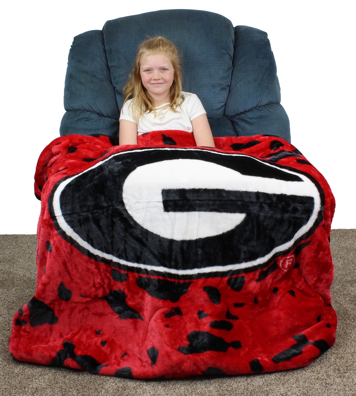 College Covers Everything Comfy Florida Gators Soft and Warm Huge Raschel Throw Blanket, 86" x 63"