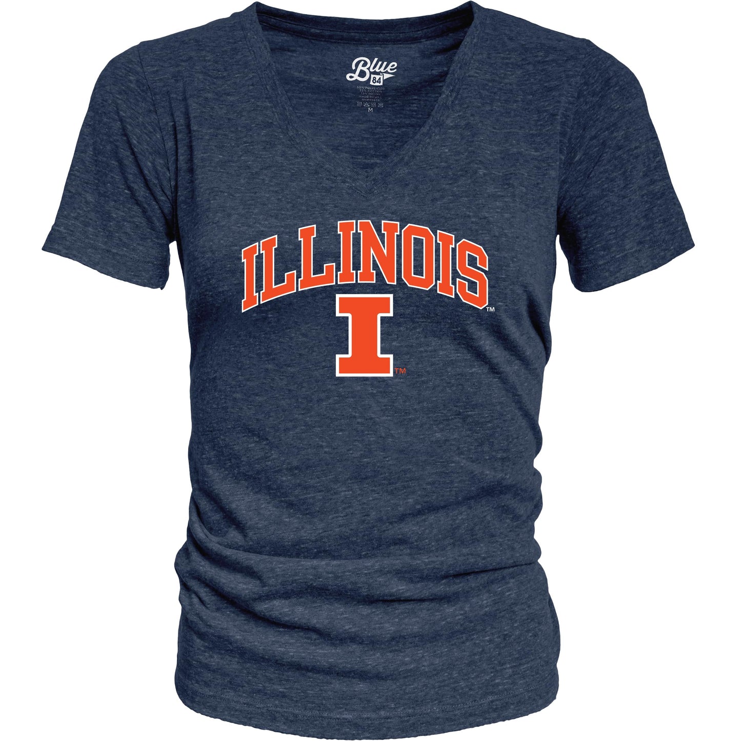 Heathered Team Color Confetti T Shirt