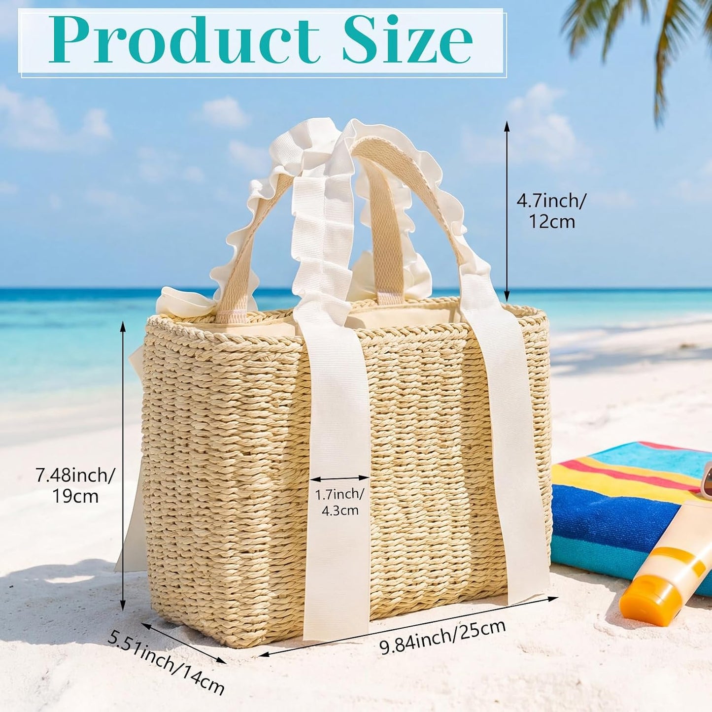 Straw Tote Bag