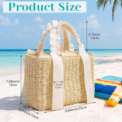Straw Tote Bag