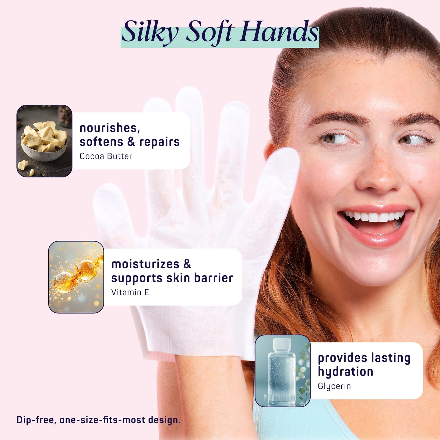 SpaLife Moisturizing Foot Sockies | Foot Mask for Dry Cracked Feet | Tea Tree Oil Softening Booties | Callus Remover Alternative | Self Care Gifts for Women | 8 Pack