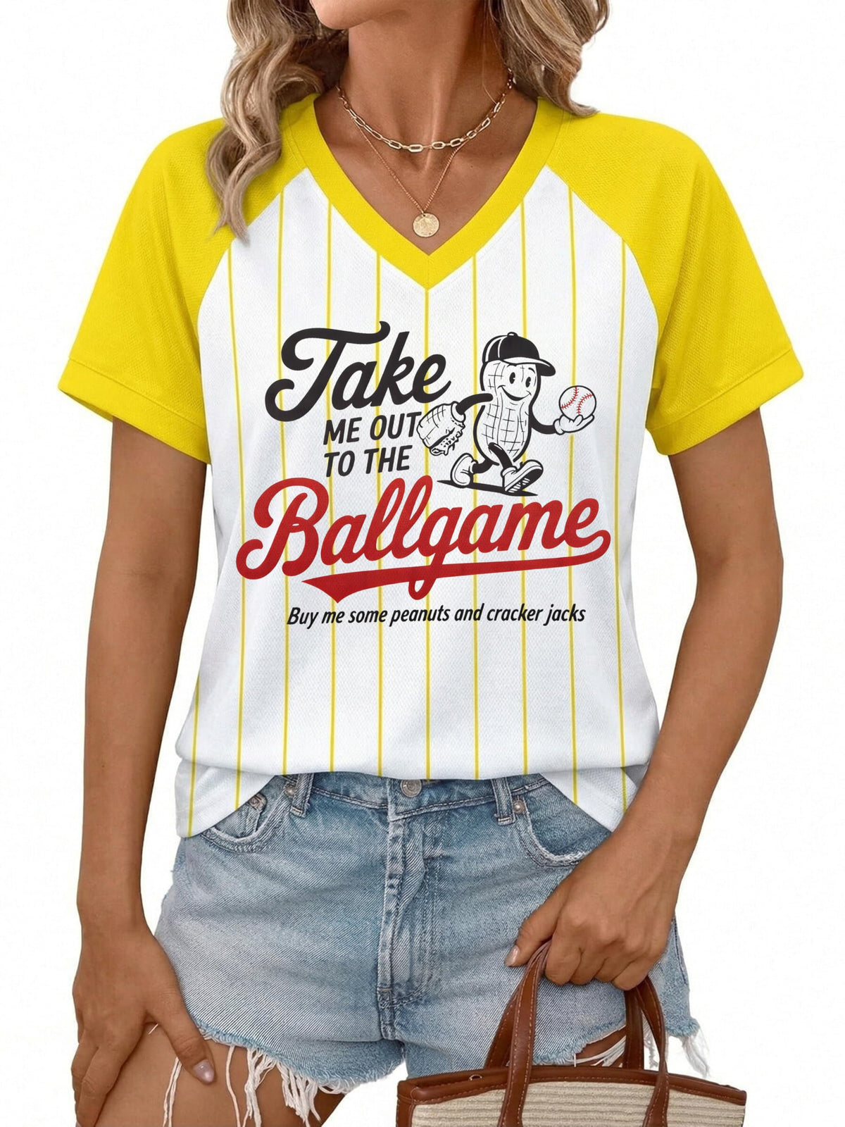 Baseball Shirt Women Baseball Mom Shirts Baseball Game Day Top