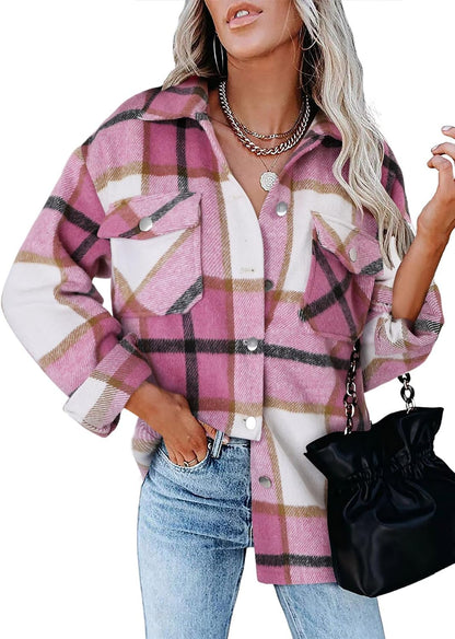 Magritta Womens Shirts Collared Long Sleeve