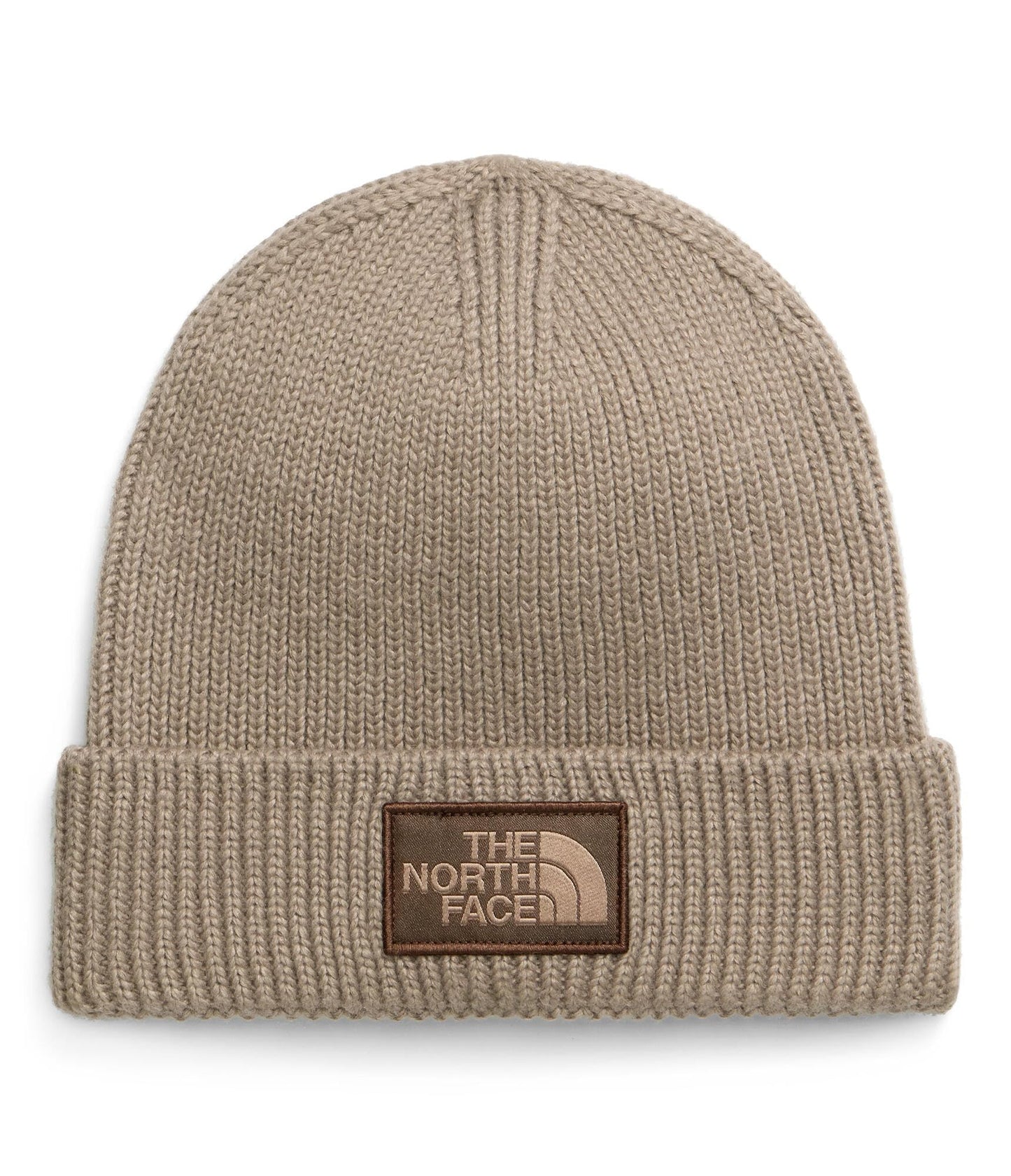 THE NORTH FACE TNF Logo Box Cuffed Beanie | Classic Fit, Rib Knit Winter Hat for Men & Women