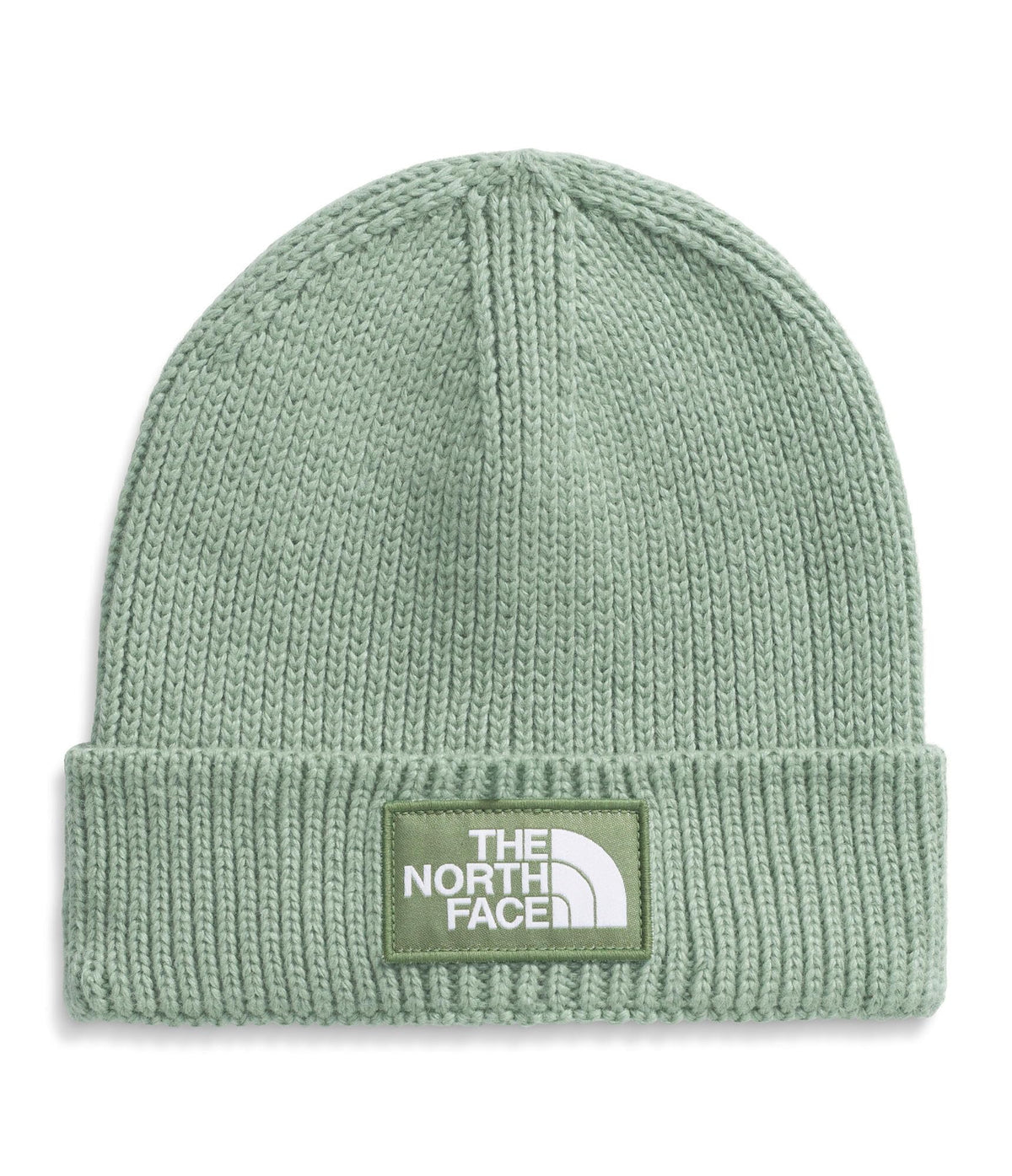 THE NORTH FACE TNF Logo Box Cuffed Beanie | Classic Fit, Rib Knit Winter Hat for Men & Women