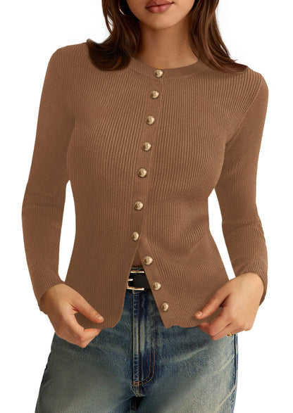 PRETTYGARDEN Women's Fall Lightweight Cardigan Sweaters