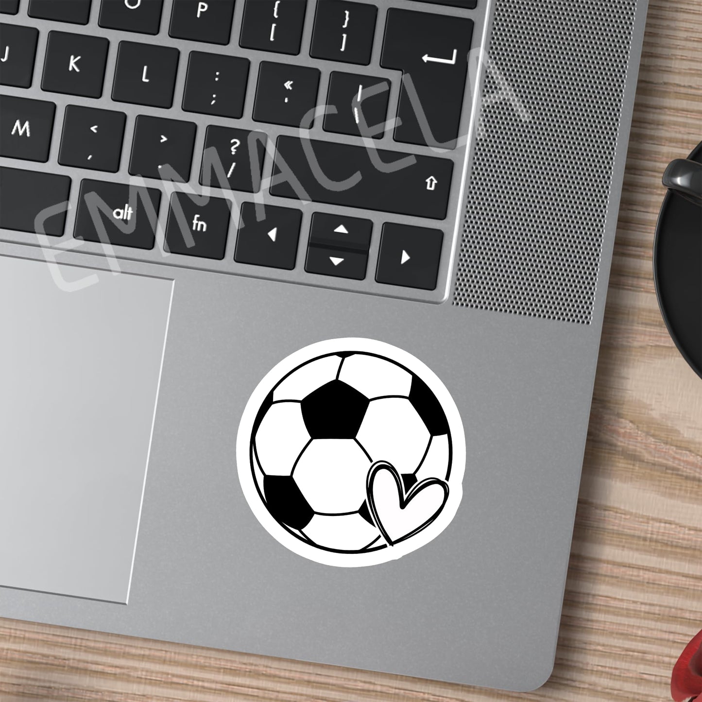 (3PCS) Soccer Mom Sticker - Waterproof Vinyl Decal for Books, Laptops, Tumblers, Water Bottles, Scrapbooks - Sport Stickers Gift for Mom, Mama - 3 x 2.3 Inch.