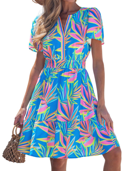 popvil Women Summer Short Dress