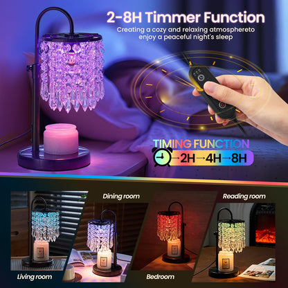 Candle Warmer Lamp with Timer & Dimmer