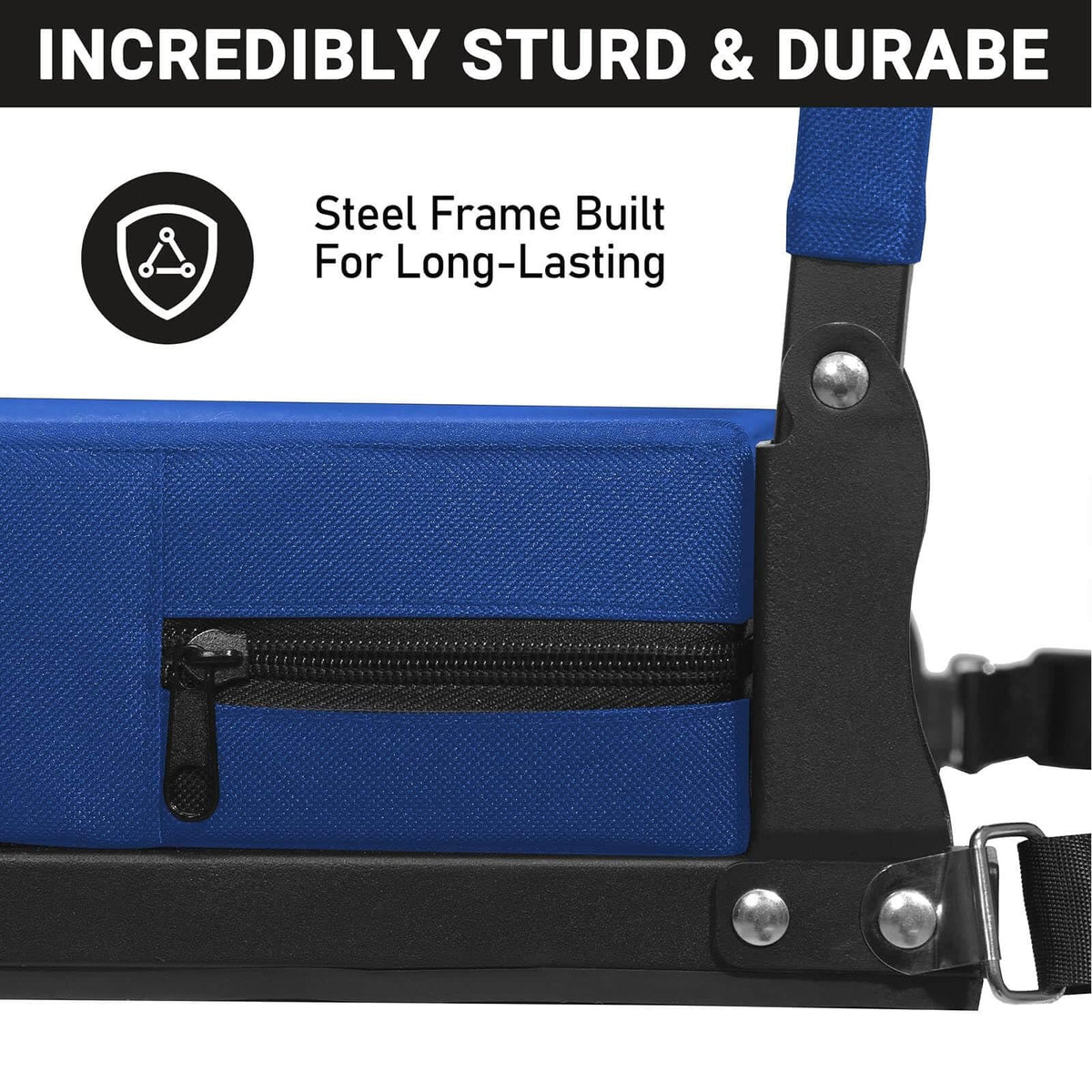 Sheenive Stadium Seats with Back Support, Padded Bleacher Seat Cushion