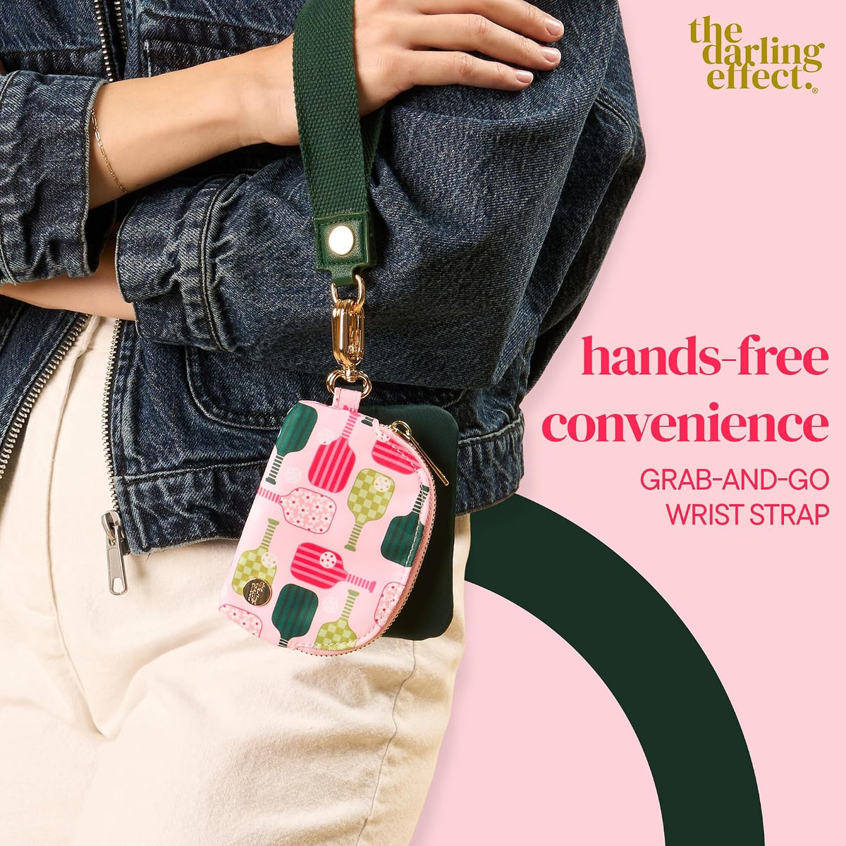 The Darling Effect Dynamic Duo Pouch Wristlet