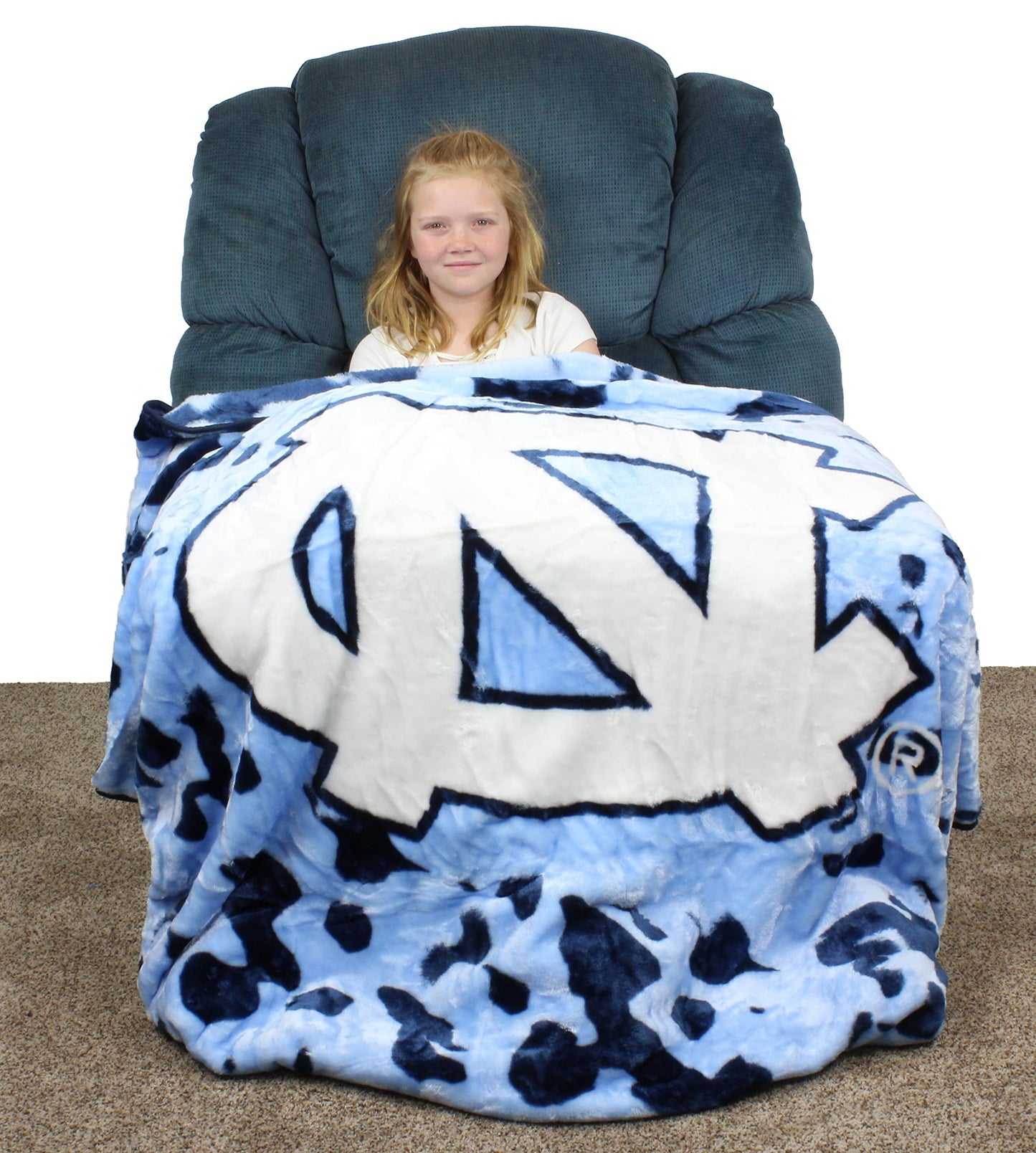 College Covers Everything Comfy Florida Gators Soft and Warm Huge Raschel Throw Blanket, 86" x 63"