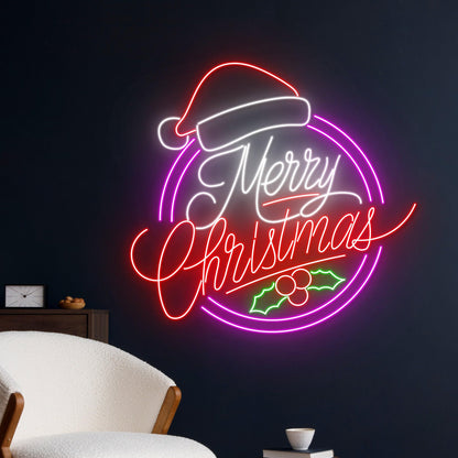 Custom Merry Christmas Tree Neon Sign Led Sign LED Lights (Merry Christmas)