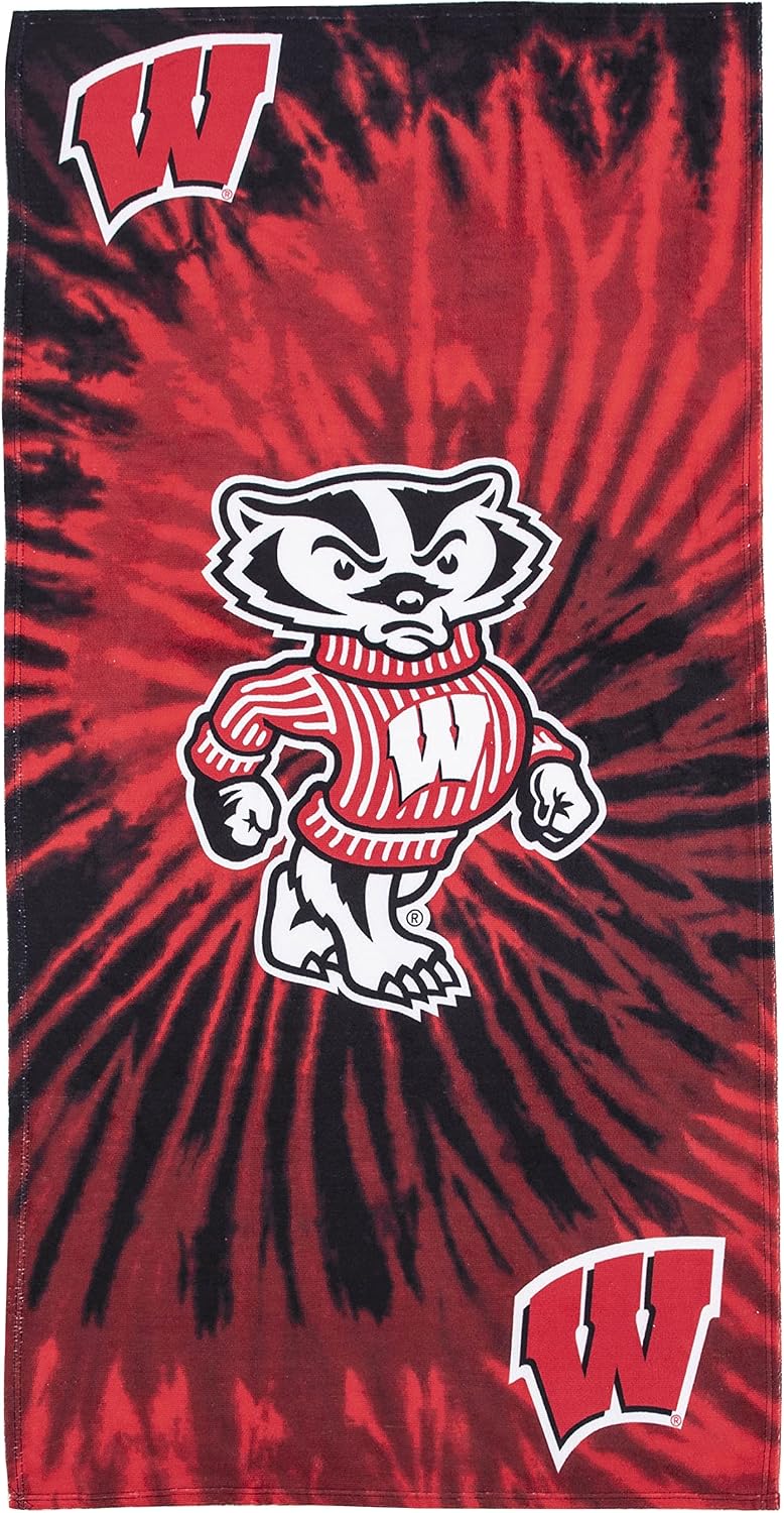 Northwest NCAA Alabama Crimson Tide Unisex-Adult Beach Towel, 30" x 60", Stripes