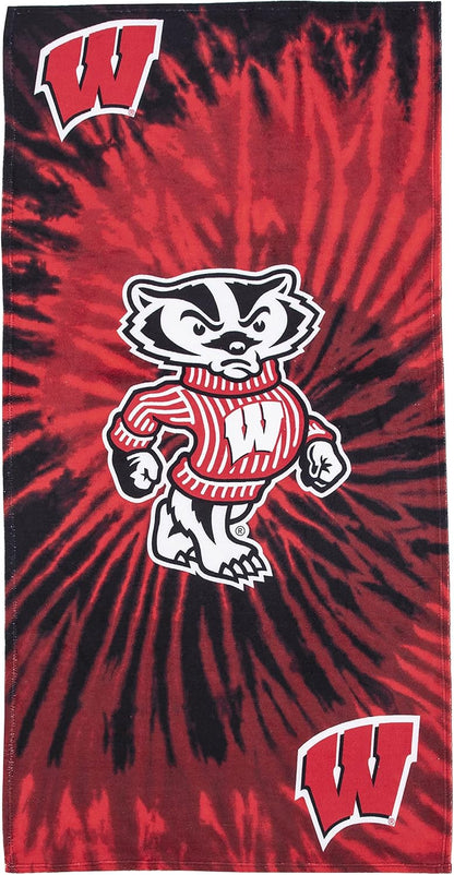 Northwest NCAA Alabama Crimson Tide Unisex-Adult Beach Towel, 30" x 60", Stripes