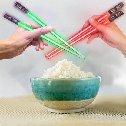 ChopSabers Lightsaber Led Light Up Chopsticks (1 Pair, Blue)