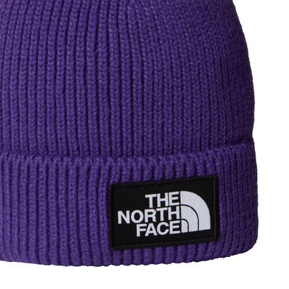 THE NORTH FACE TNF Logo Box Cuffed Beanie | Classic Fit, Rib Knit Winter Hat for Men & Women