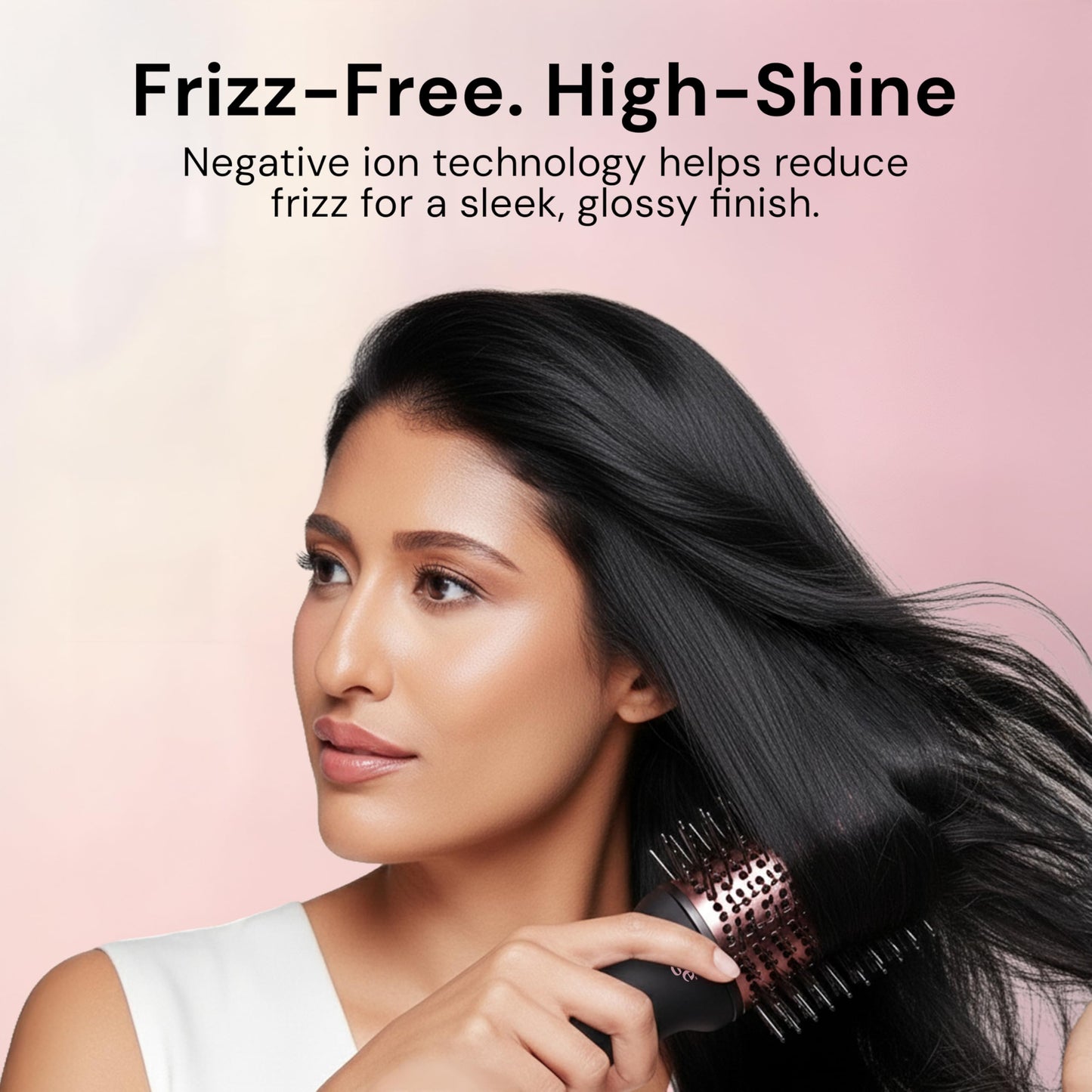 L'ANGE HAIR Le Volume 2-in-1 Titanium Blow Dryer Brush