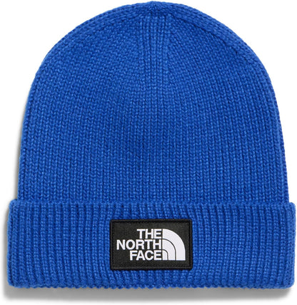 THE NORTH FACE TNF Logo Box Cuffed Beanie | Classic Fit, Rib Knit Winter Hat for Men & Women