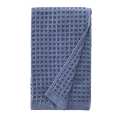sea me at home Waffle Hand Towel – 100% Turkish Cotton, Quick-Dry, Soft and Absorbent Bathroom Towel (White)