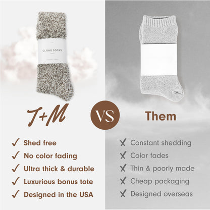 Unboxme Gifts Warm & Cozy Ultra-Luxe Cloud Sock